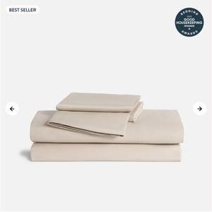 Brooklinen Luxe Sateen Core Sheet Set - Queen - Pebble
