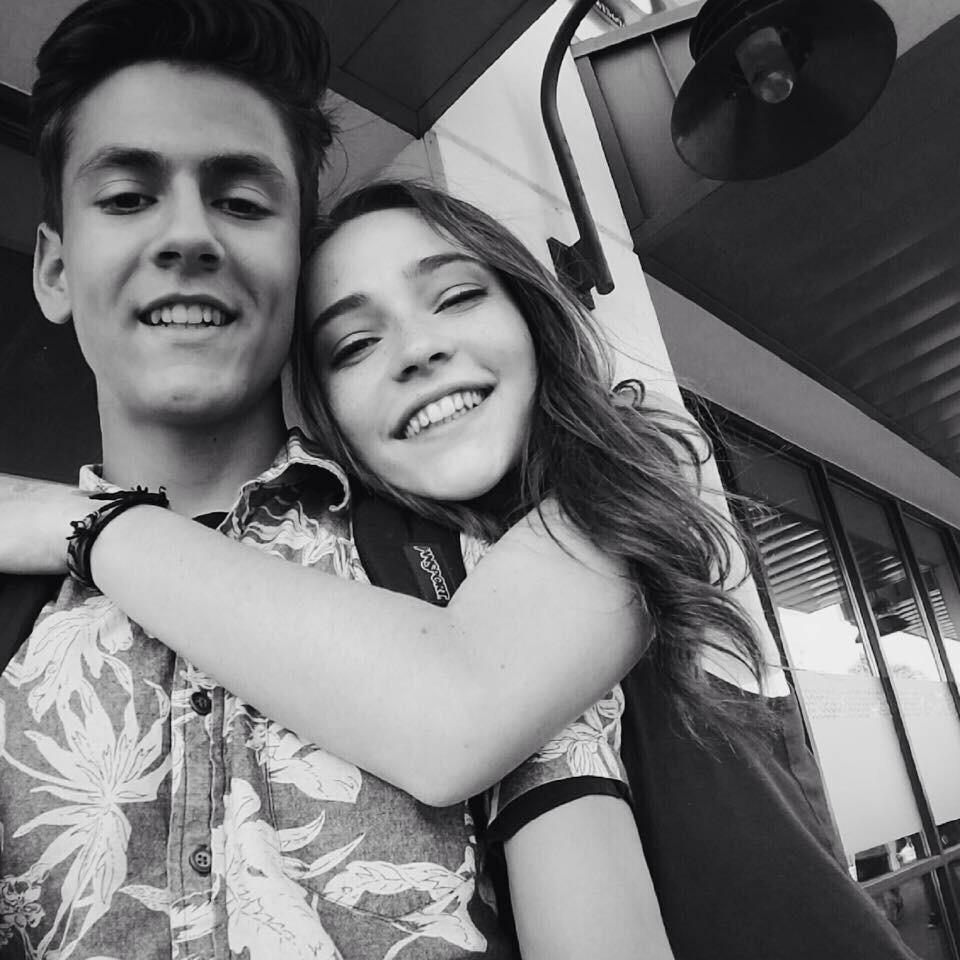 This was the year we started dating and the night before Ian left to Italy with his family.