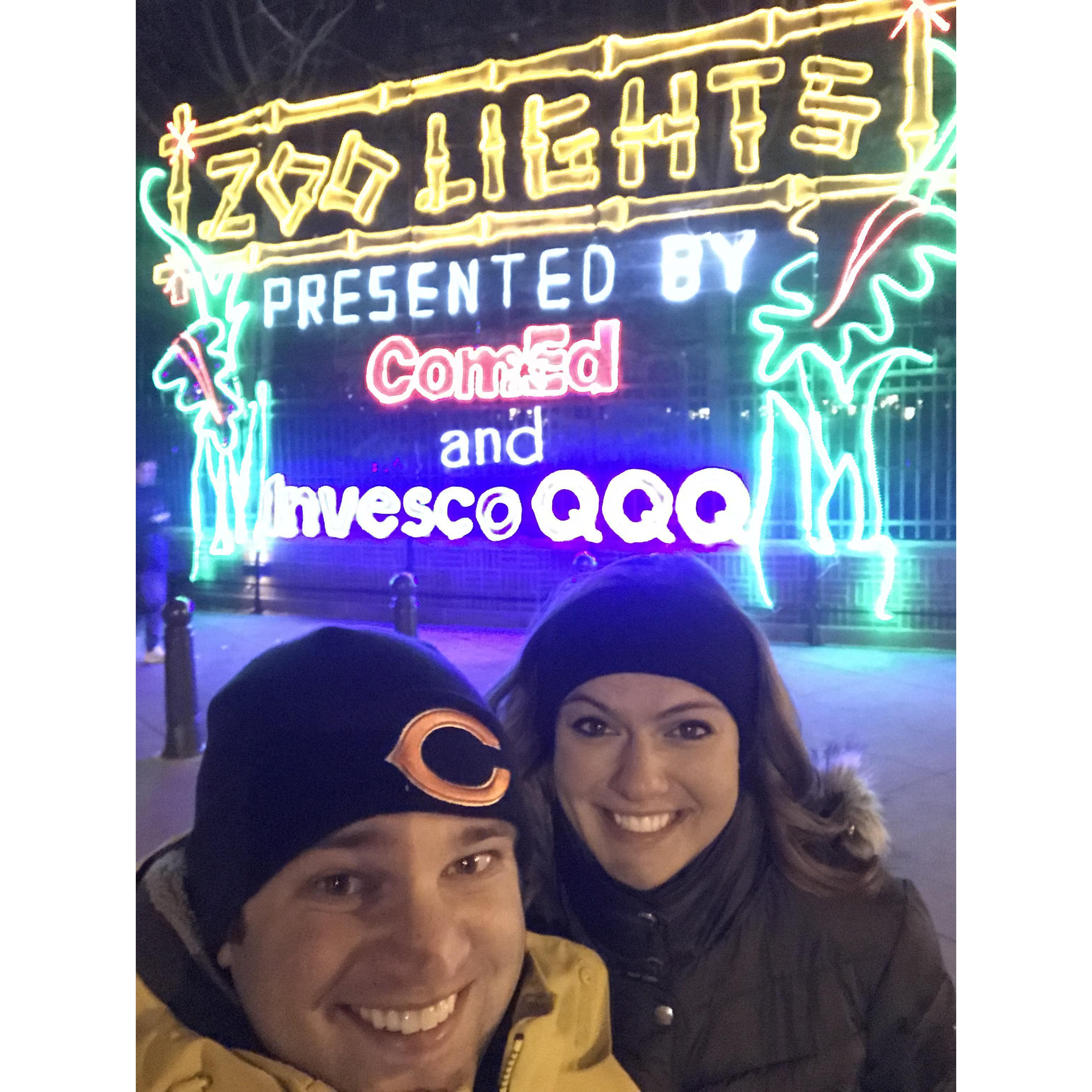 We don't go out in the cold often, but when we do, we make sure to document it.