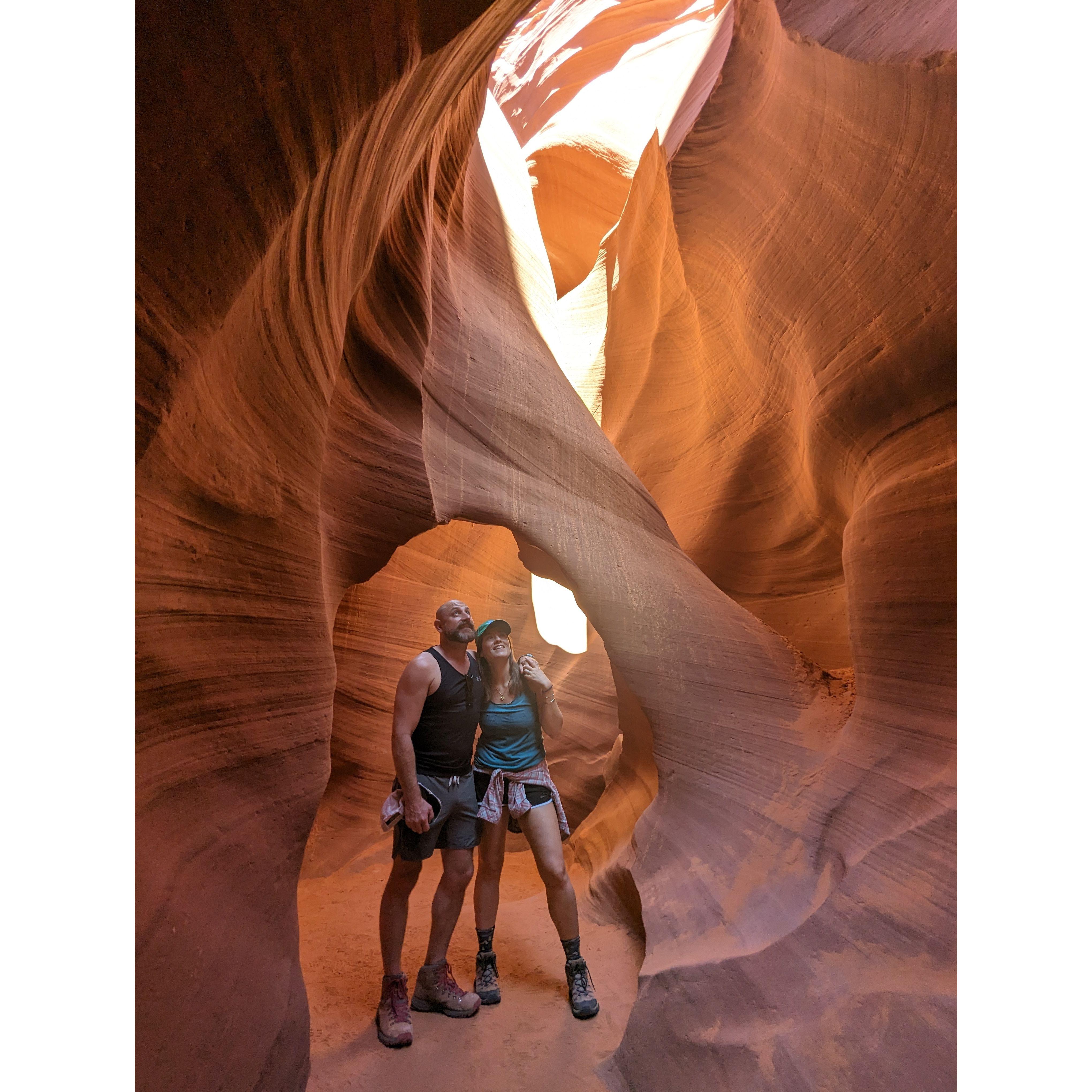 Hiked Antelope Canyon