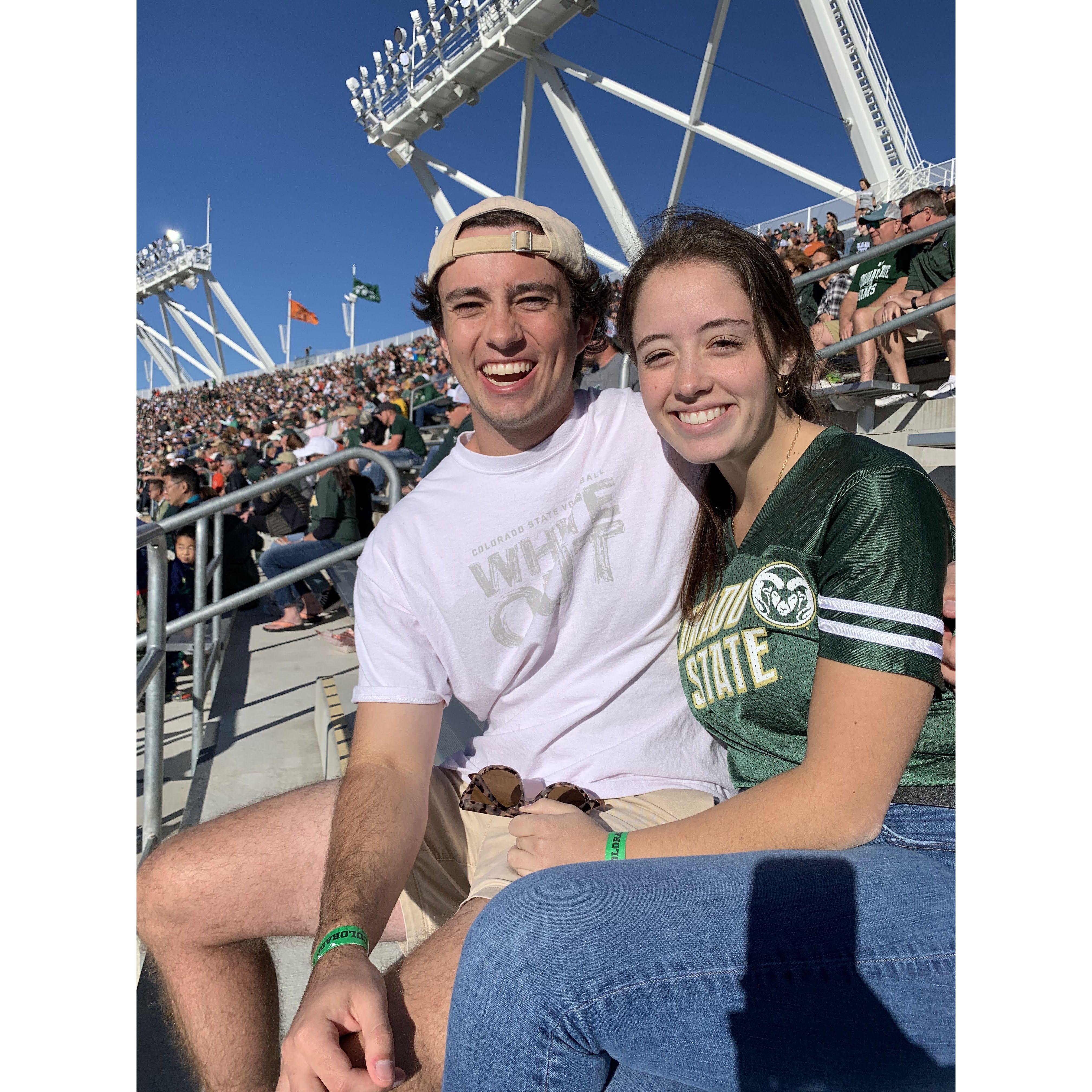 CSU Football Game 2021 - Go Rams!