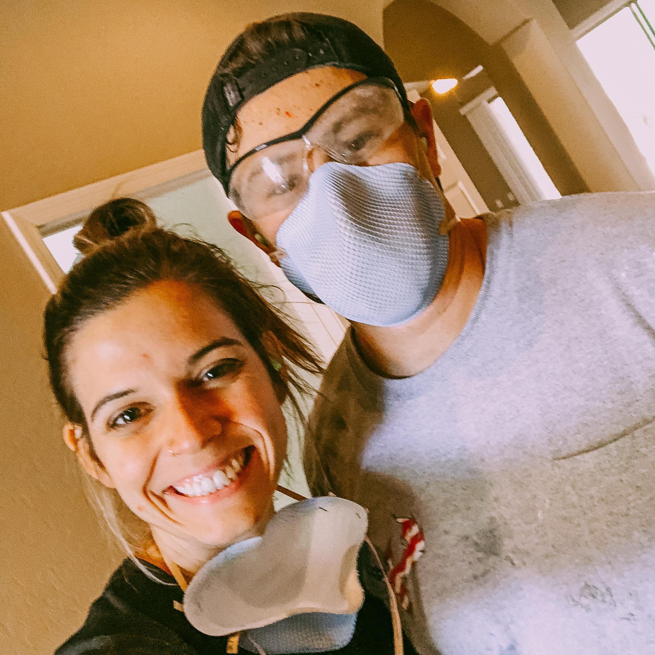 Our first home together - demo day!