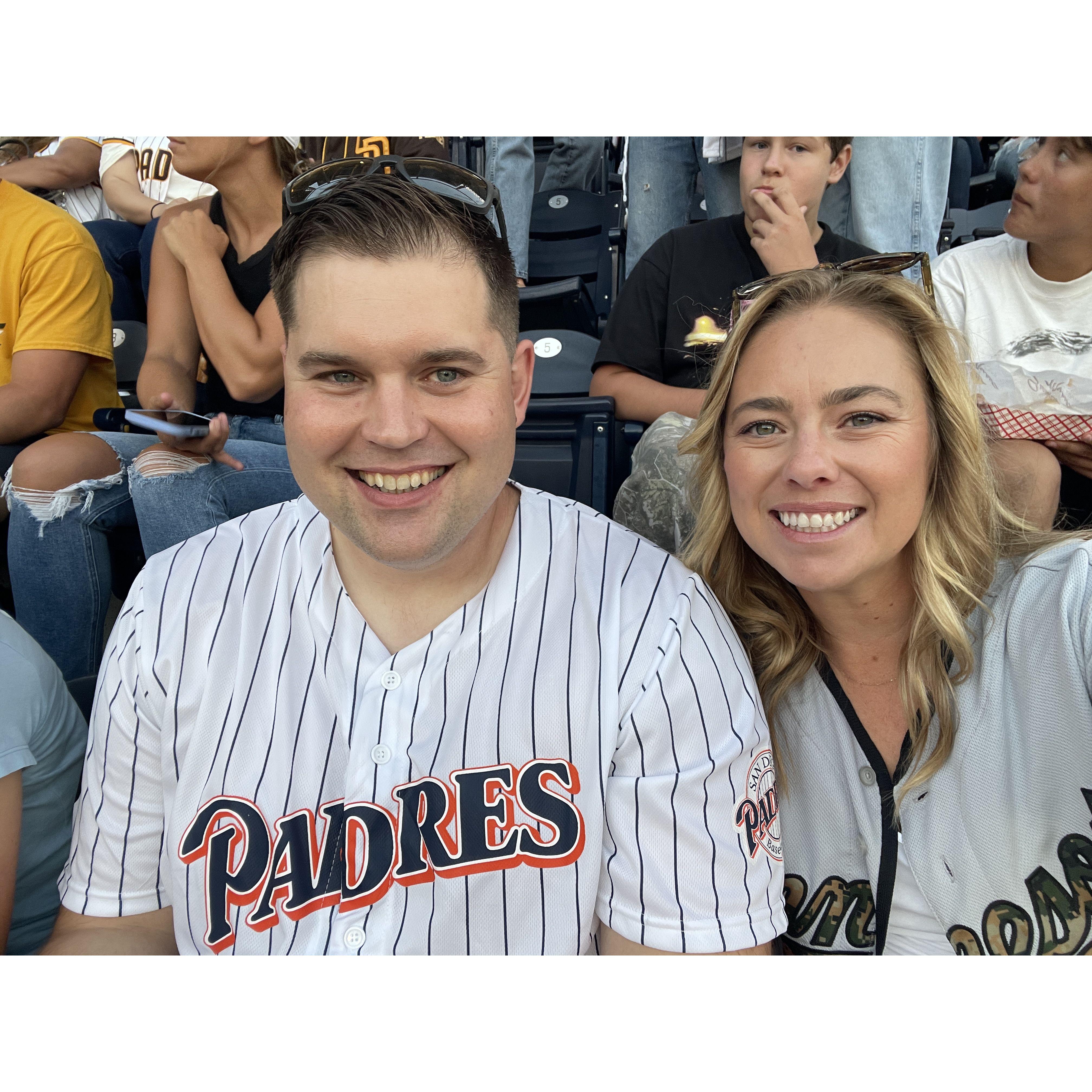 First Padre's Game
