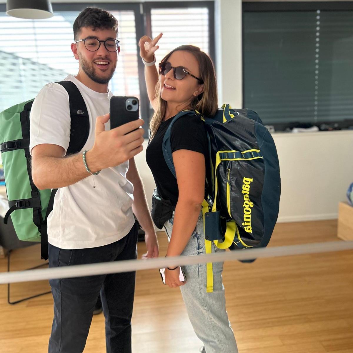Primo viaggio intercontinentale!