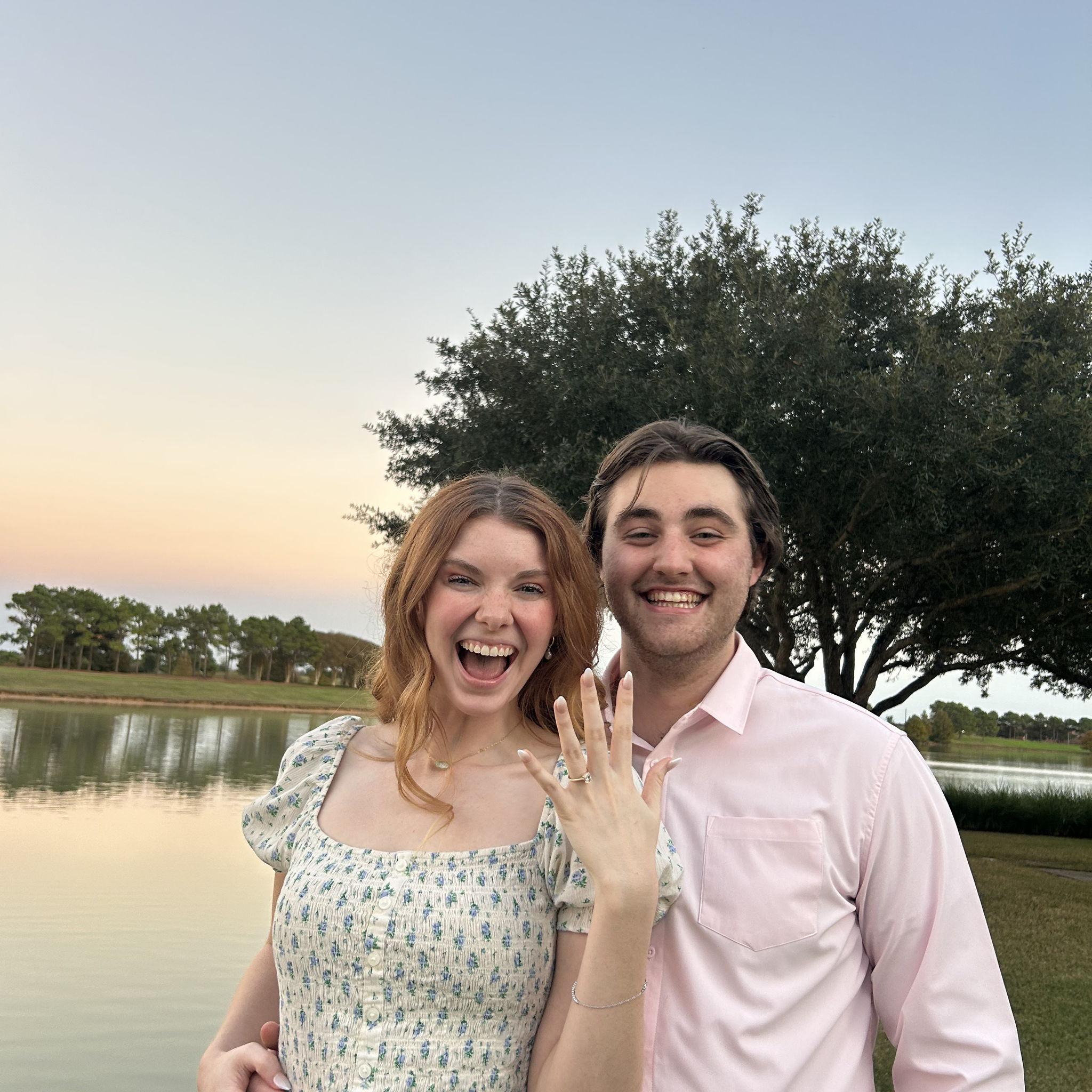 WE'RE ENGAGED!!