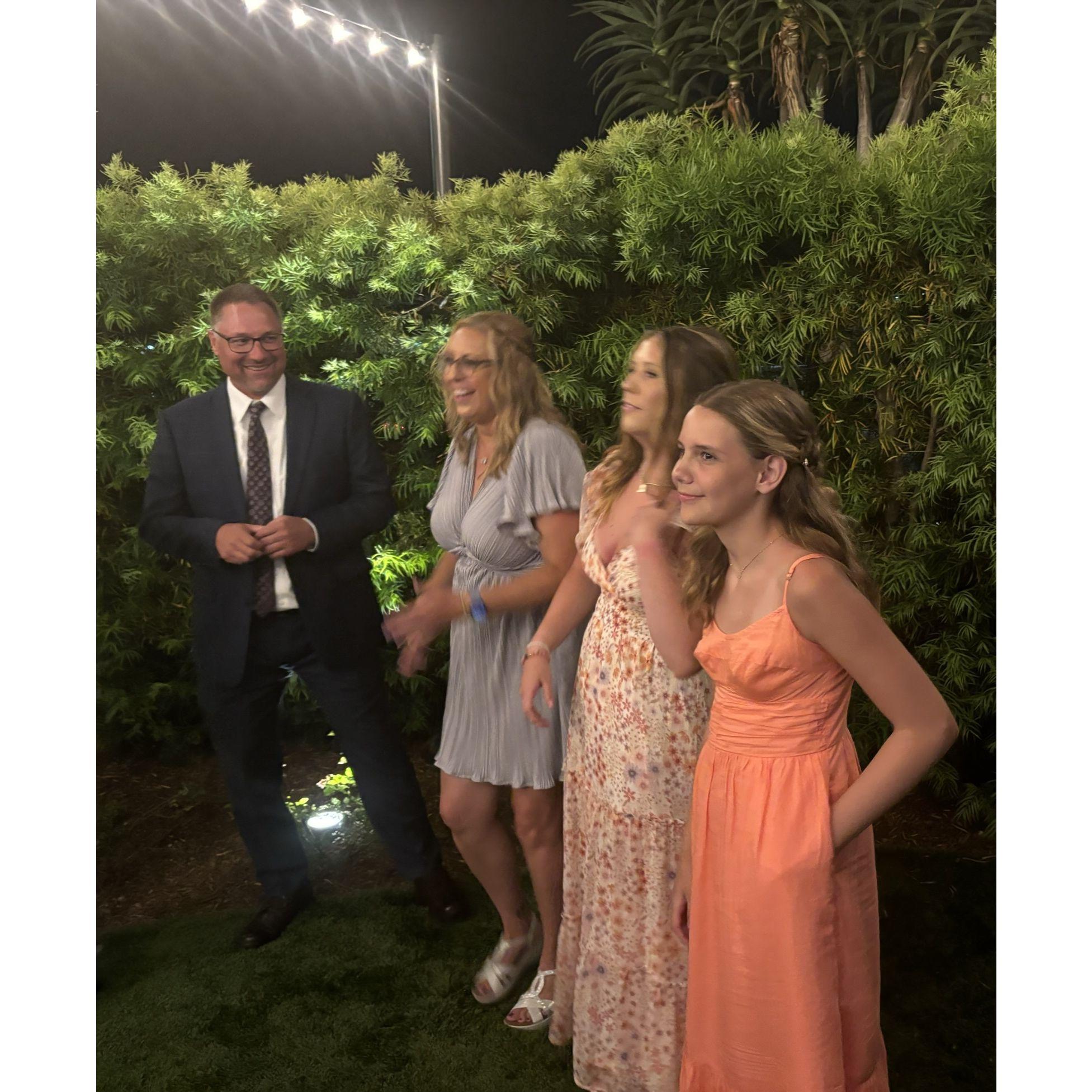 Celebrating Scott & Brooke's wedding in 2024! Andrew very rarely is found on the dance floor...this had to be documented!
