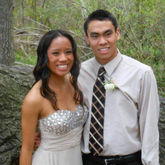 senior year winter formal nicole + jed.