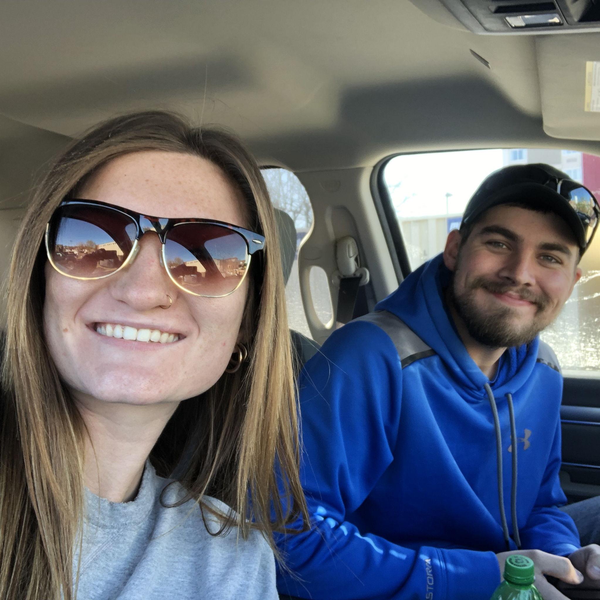 The first of many road trips and concert together.