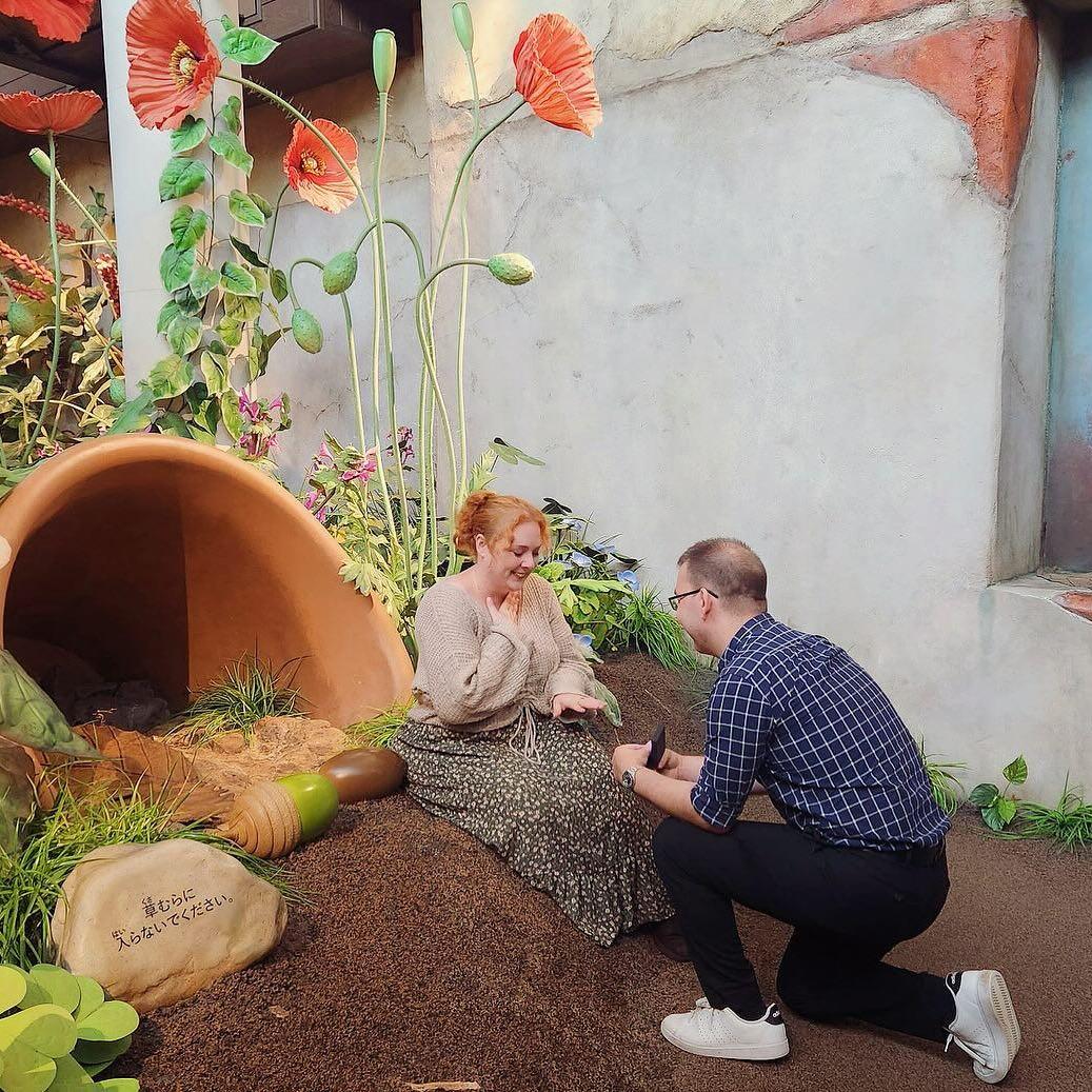 When Cassandra said, "YES!" (Ghibli Park, Nagoya, Japan)