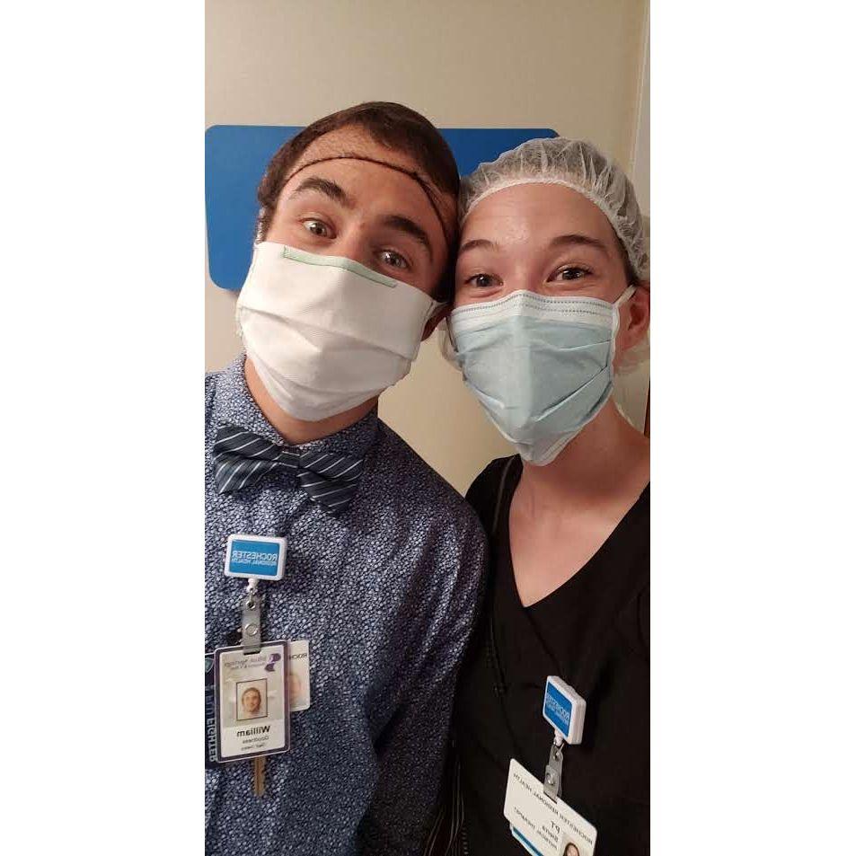 Back in Rochester living and sometimes working together again!
+ 1 year dating
