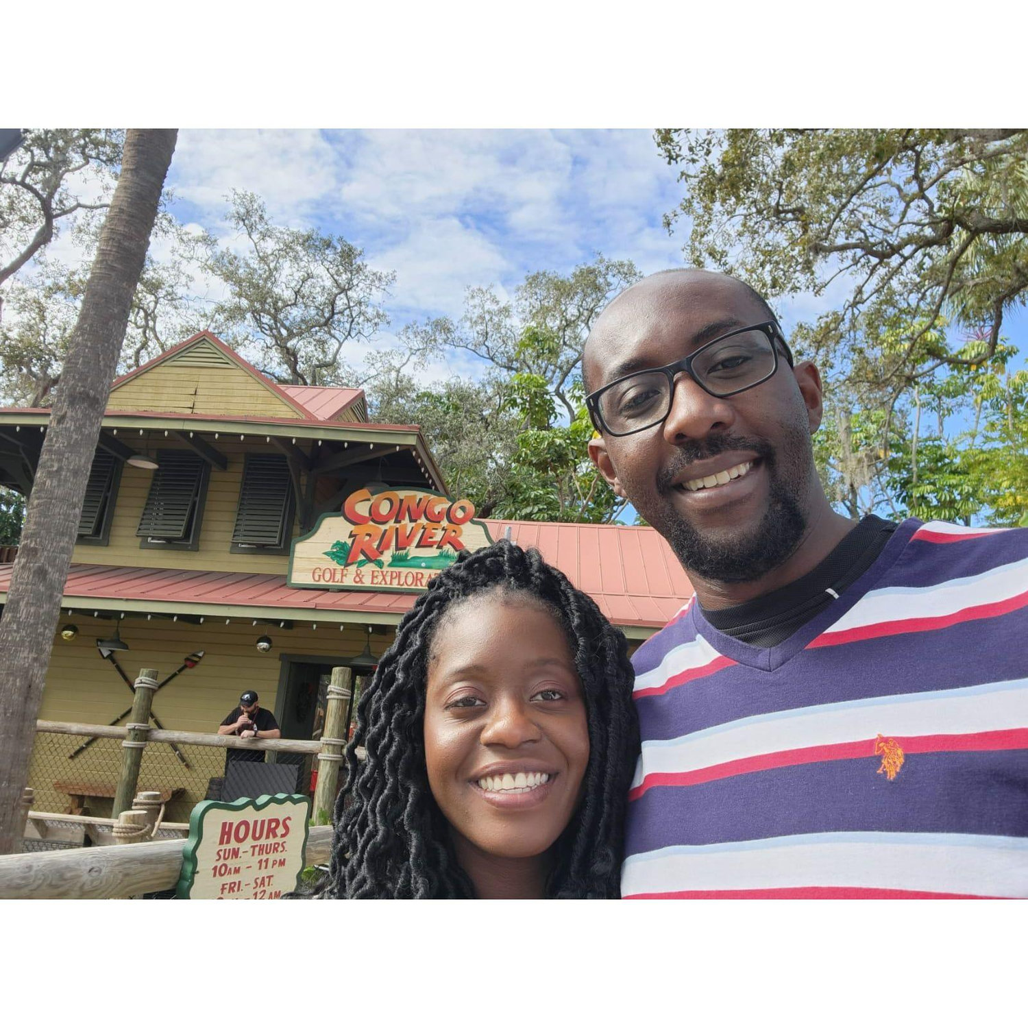First time mini-golf