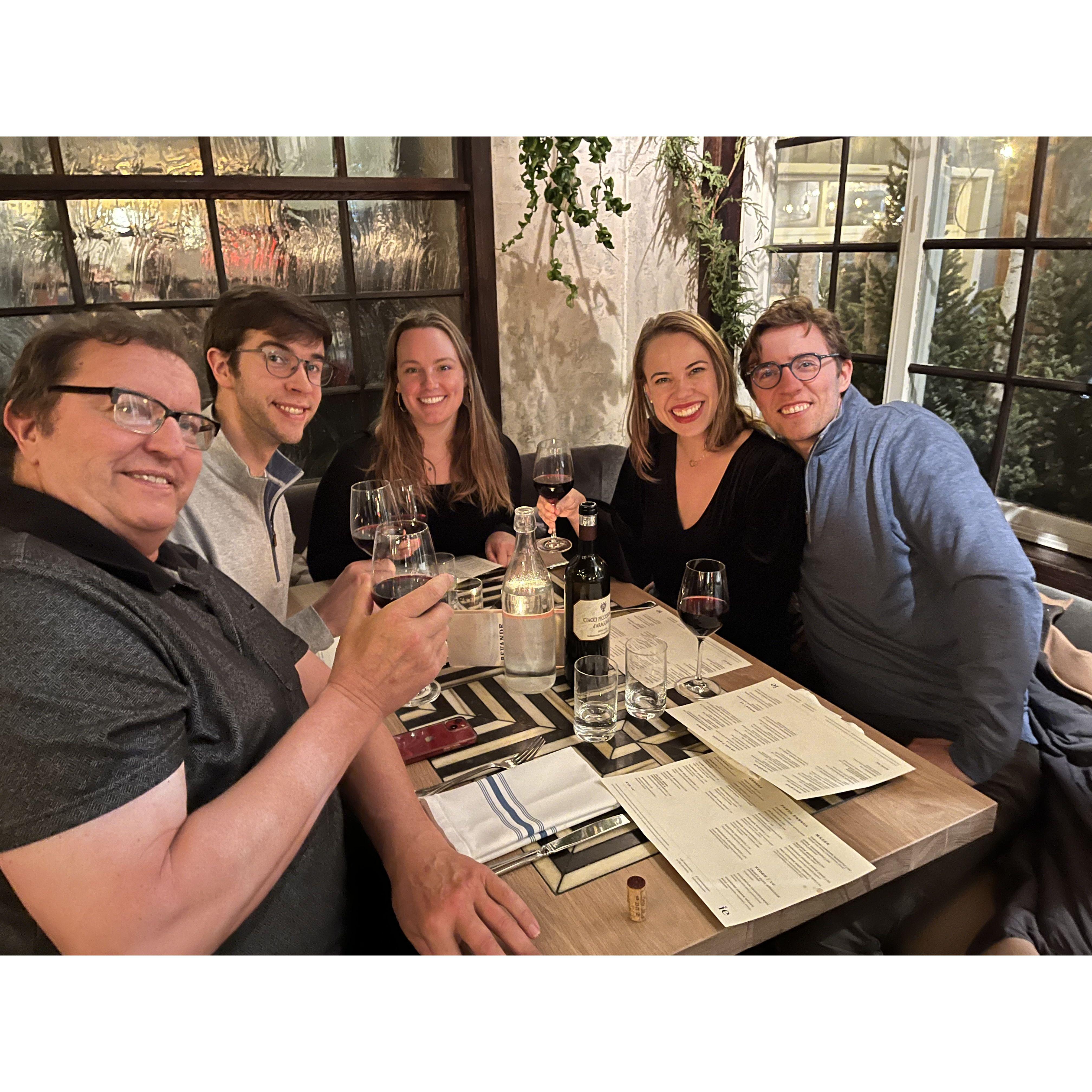 Celebrating Dan's 60th birthday, December 2022