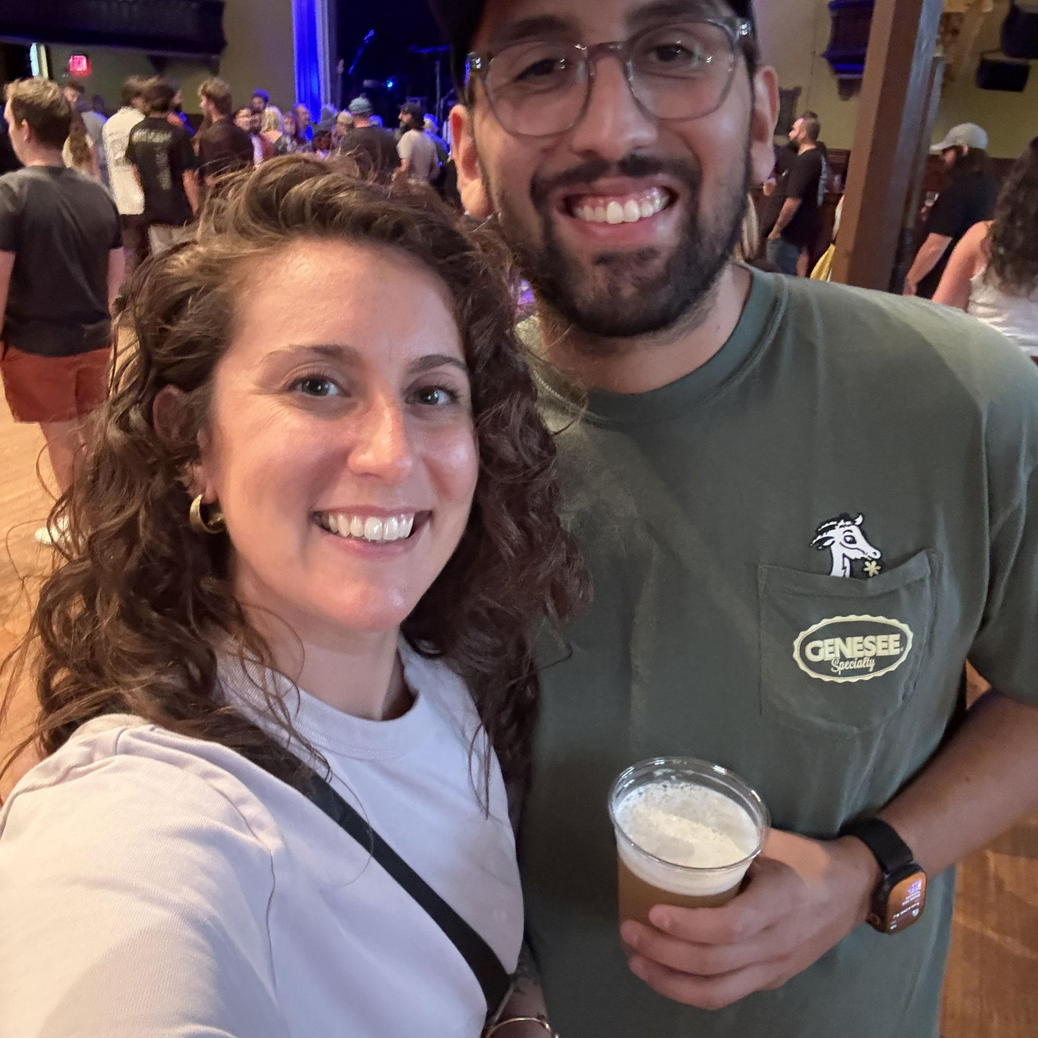 At our favorite band's concert in Buffalo (Watchhouse)