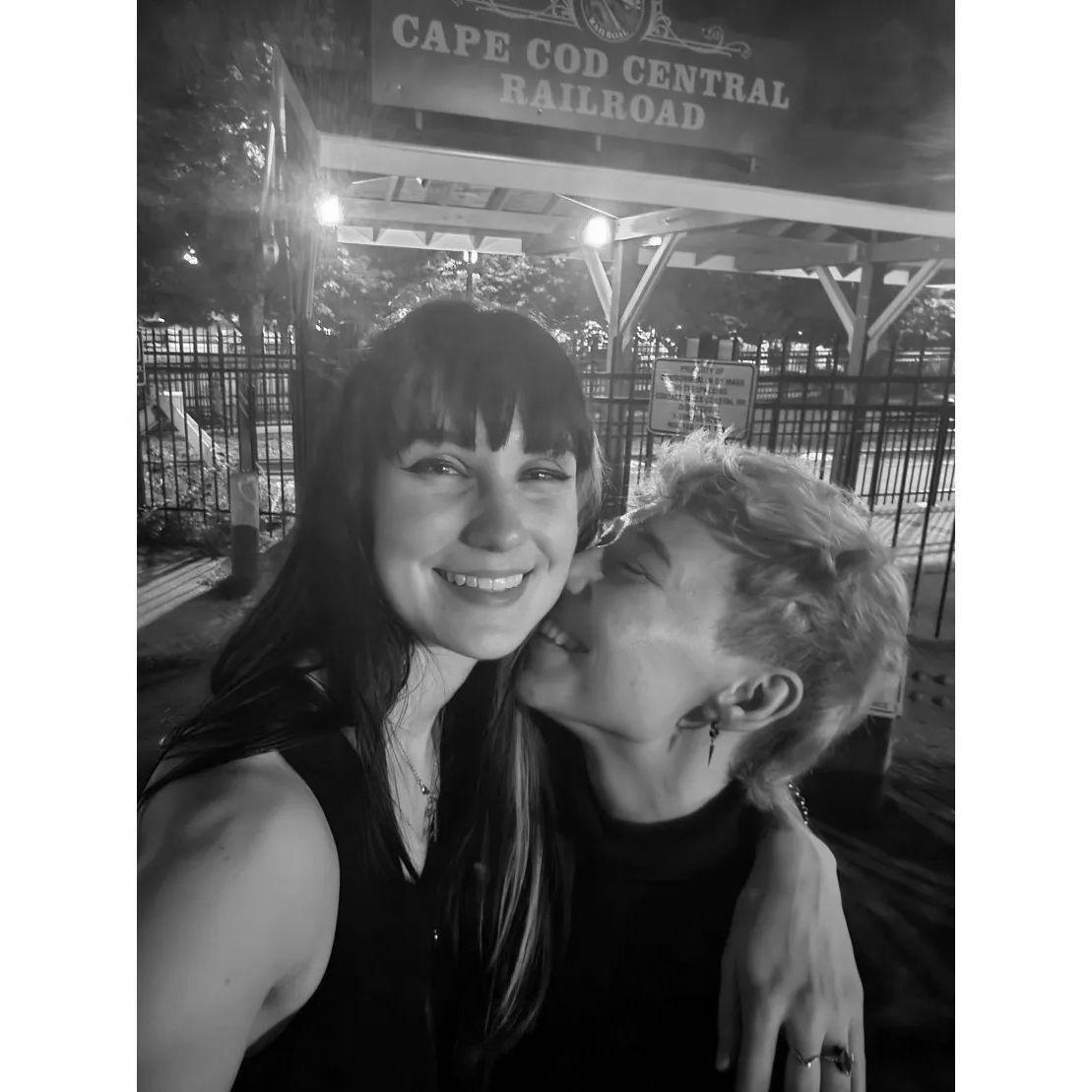 Can you believe she said yes?