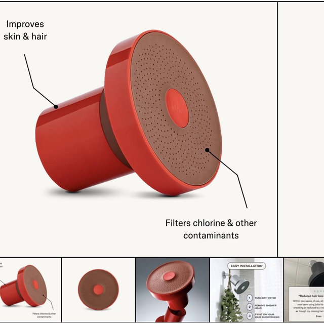The Jolie Filtered Showerhead