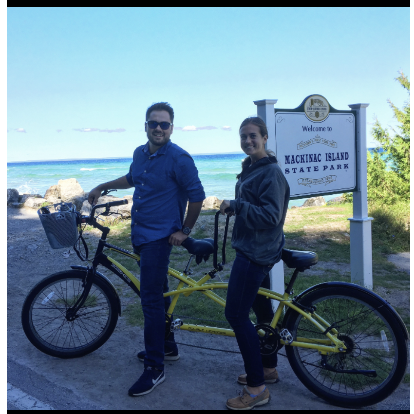 If we could survive the tandem bike, we knew our relationship could make it through anything!