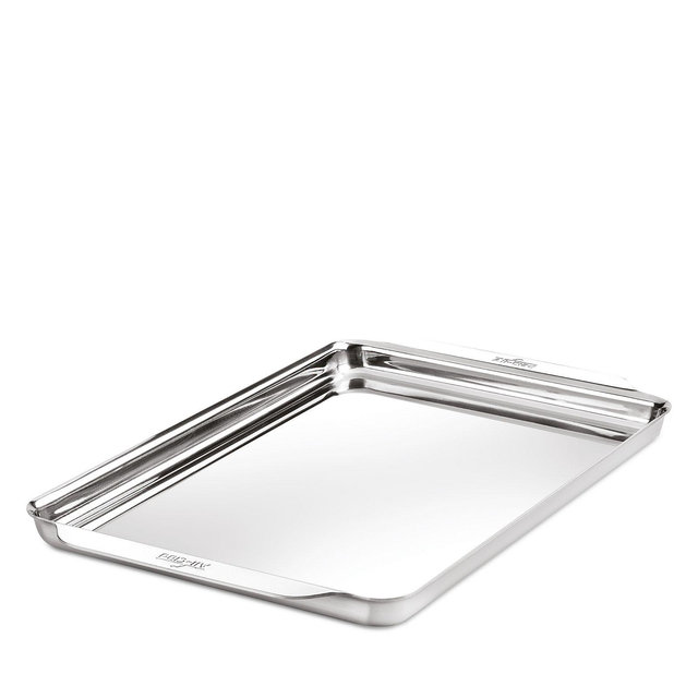 All-Clad Tri-Ply Stainless Steel Half Sheet Baking Pan