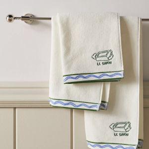 Minnie Cotton Embroidered Icon Hand Towel