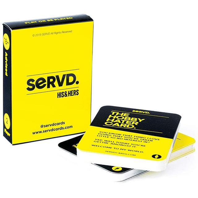 SERVD - His & Hers - The Hilarious New Real-Life Couples Card Game