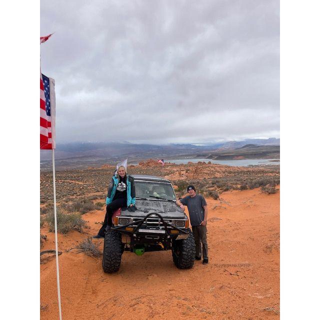 Wheelin’ through Sandhallow State Park!