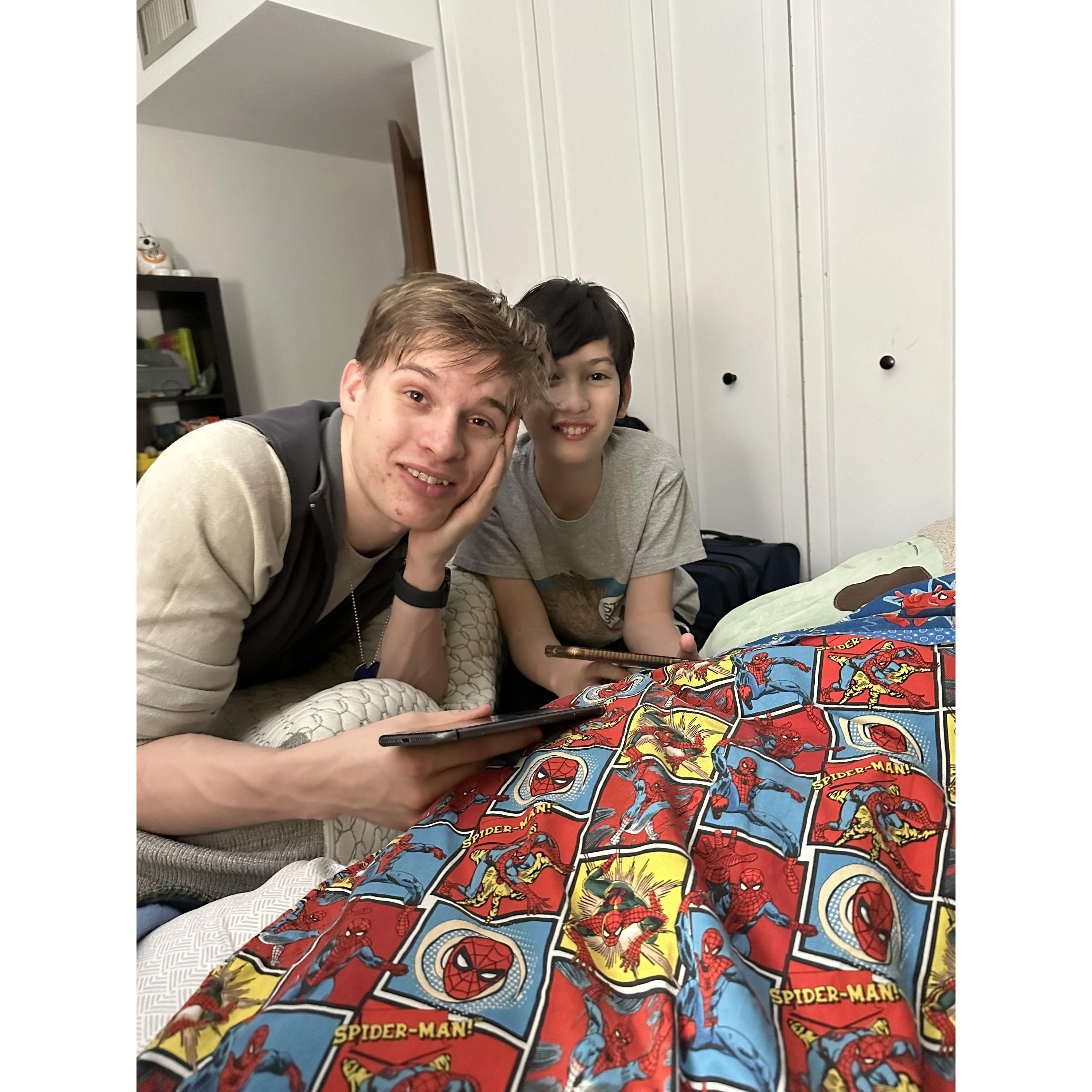 They make such a good duo. Makes my heart melt.