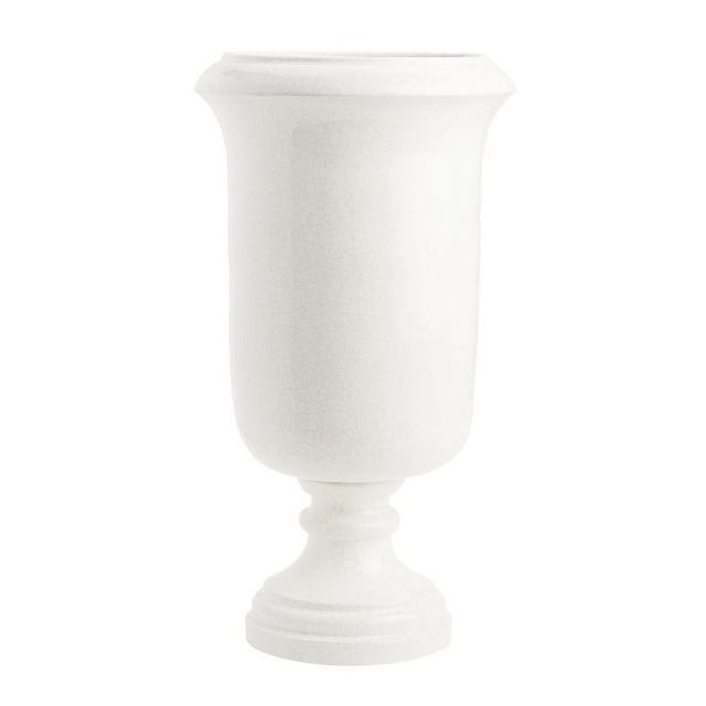 Salton Vase, White - Large Urn