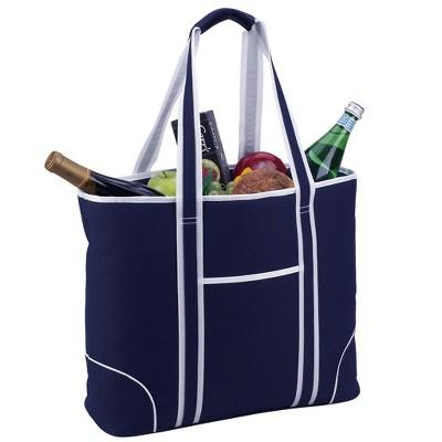 Picnic at Ascot Extra Large Insulated Cooler Bag - 30 Can Tote - Charcoal Grey