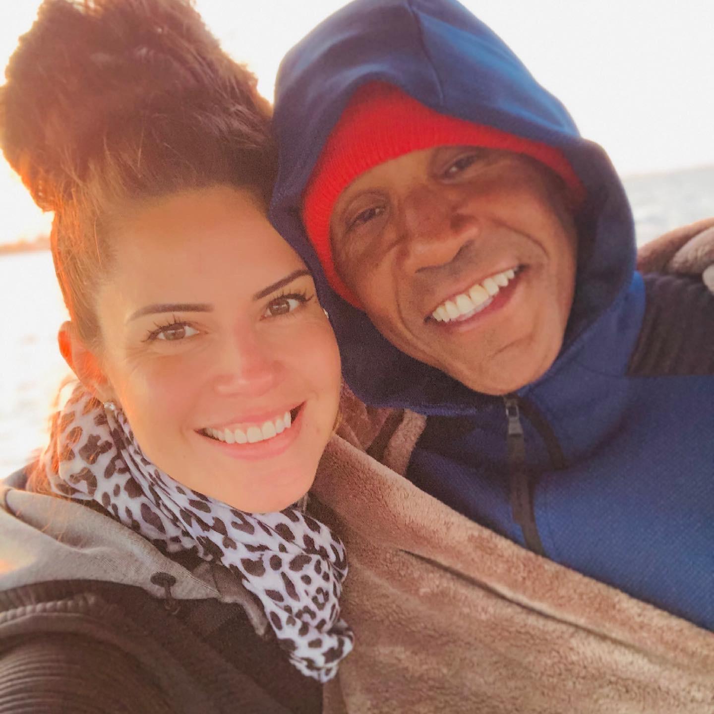 March 2021 - Enjoying the sunset on the San Diego harbor.