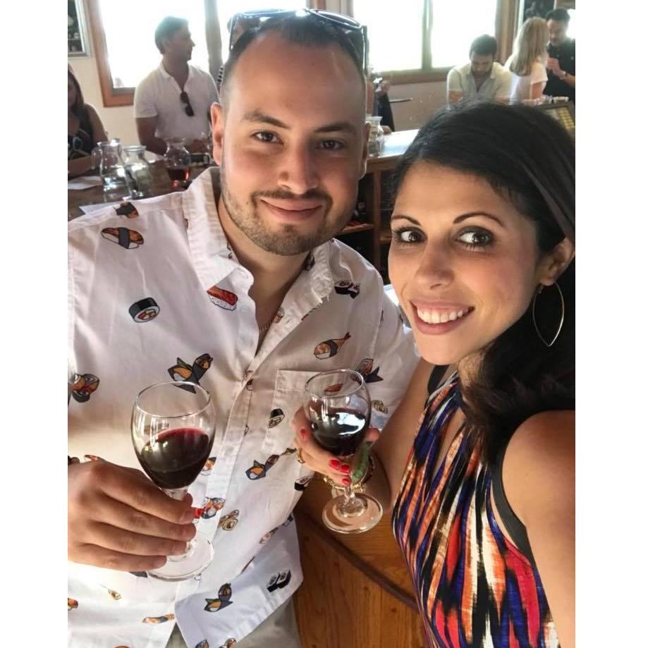 A birthday... a winery... a good life! Long Island, October 2017