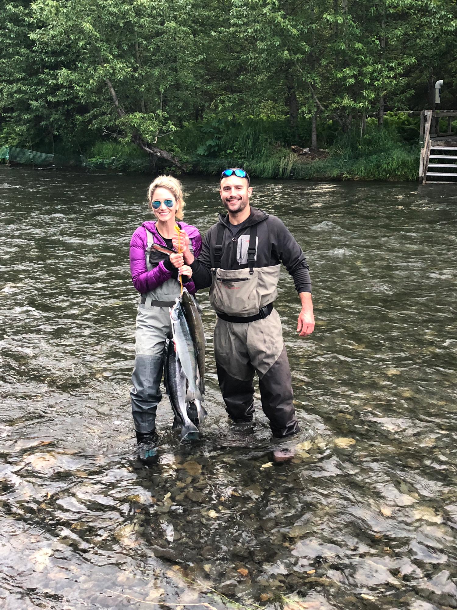 One of the best days on the river! Red Salmon