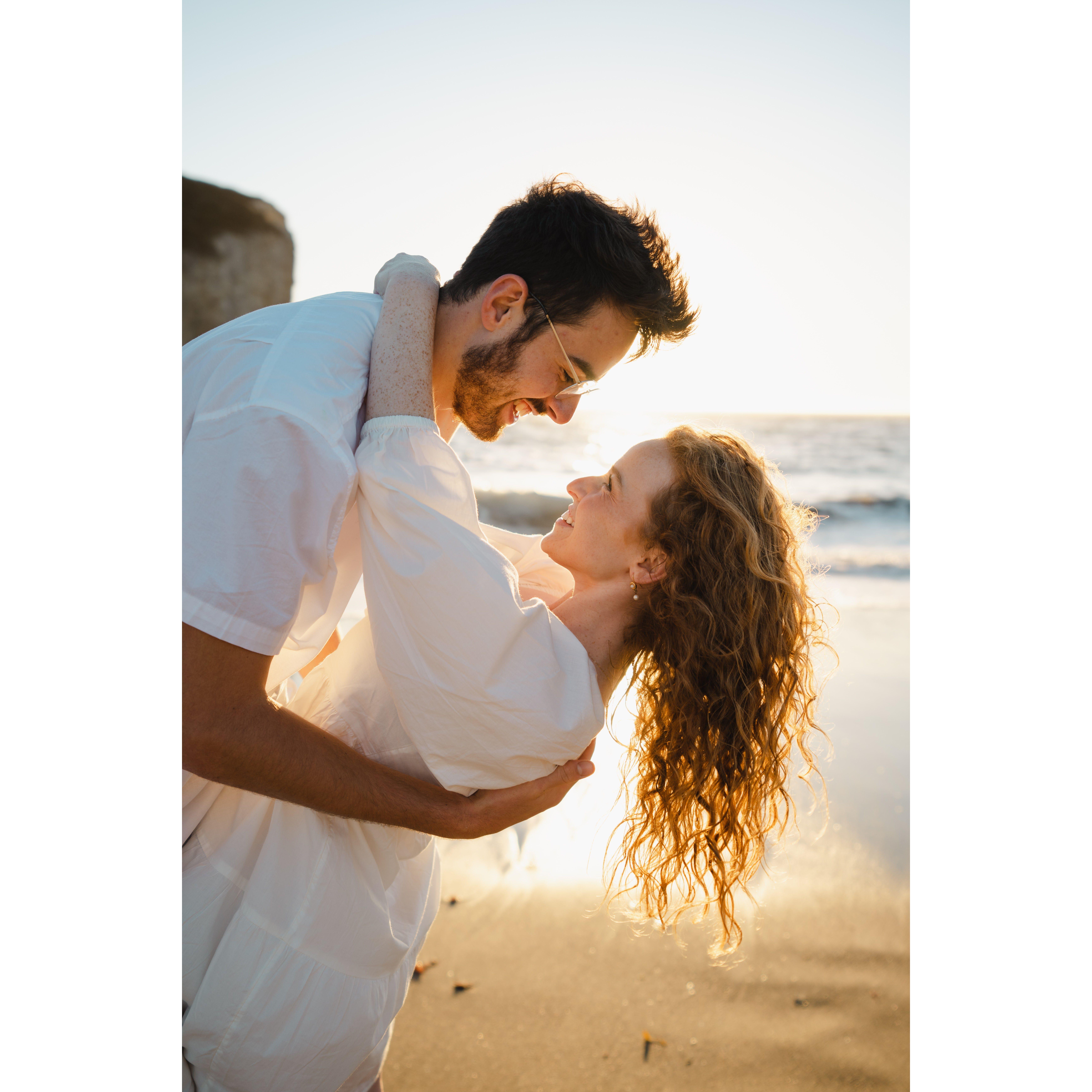 Our engagement photos- Sept. 3, 2022- Taken by Nick Hesler- Davenport, CA