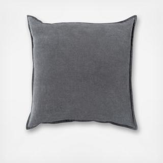 Cotton Velvet Throw Pillow