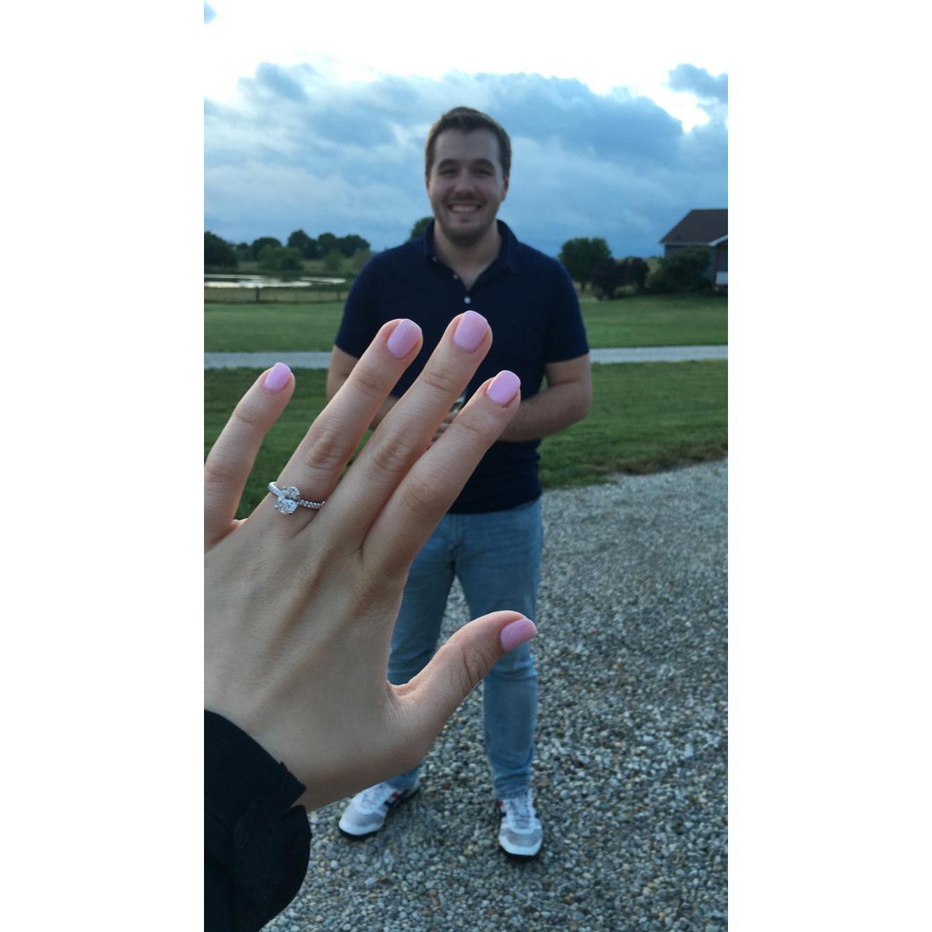 We got engaged on June 21, 2018!!