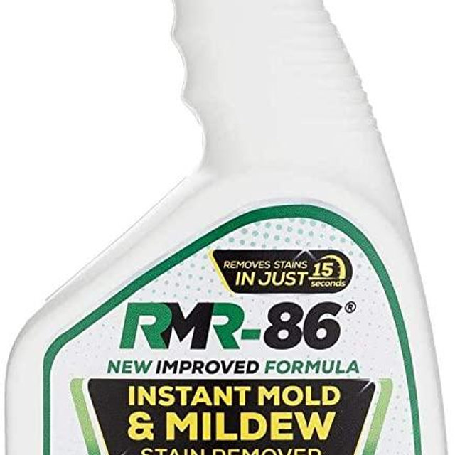 RMR-86 Instant Mold and Mildew Stain Remover Spray - Scrub Free Formula, Bathroom Floor and Shower Cleaner, 32 Fl Oz