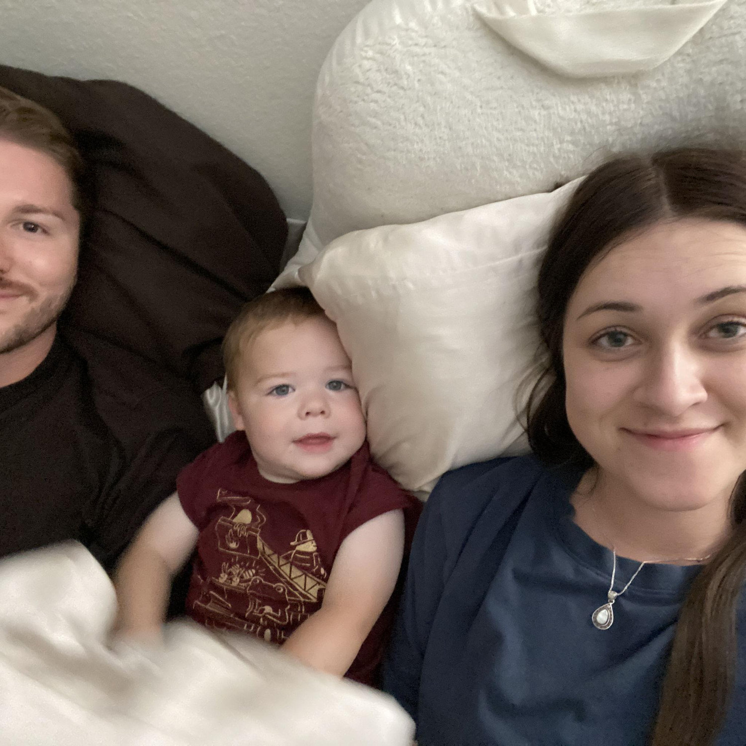 Sunday family cuddles