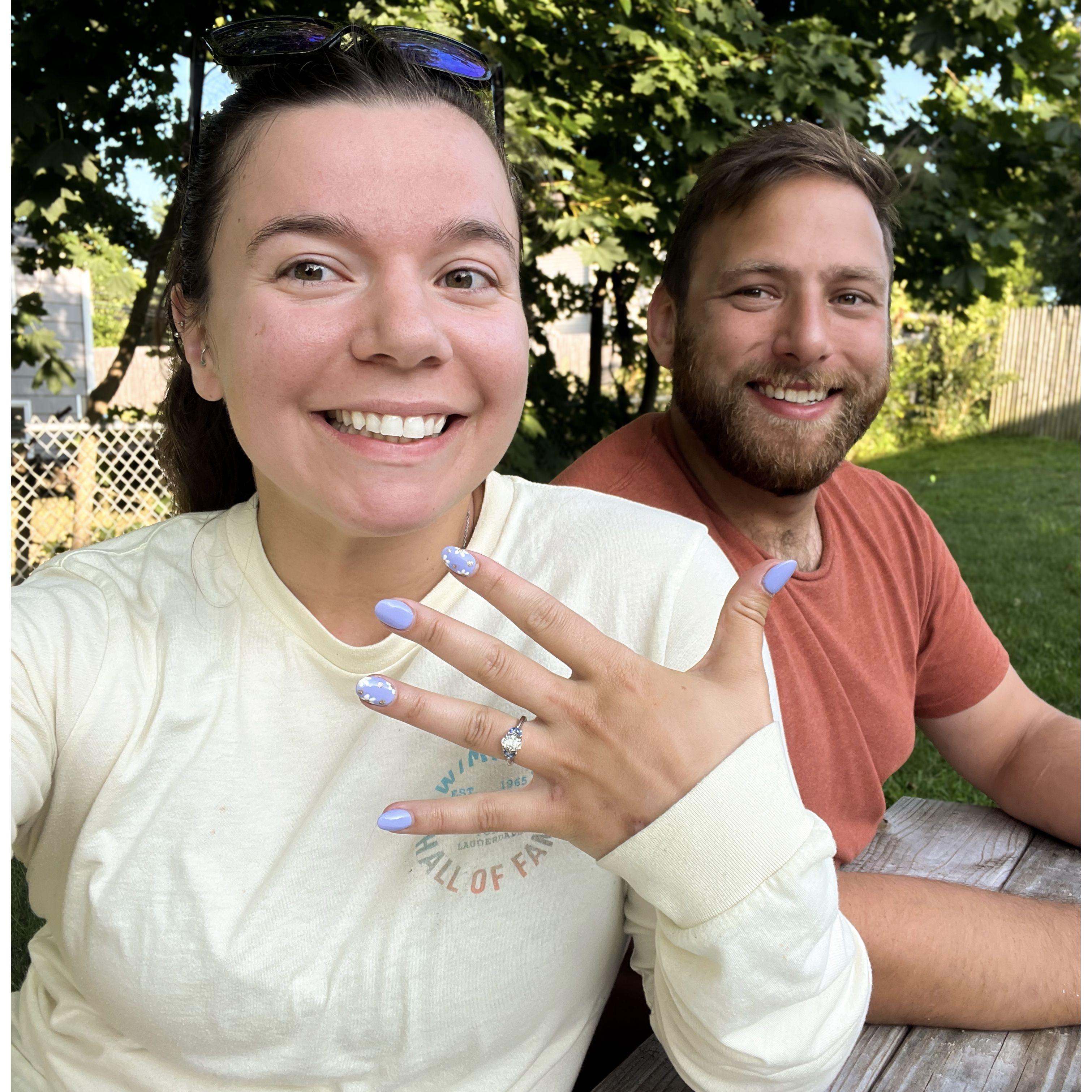Our engagement day! 08.22.2024