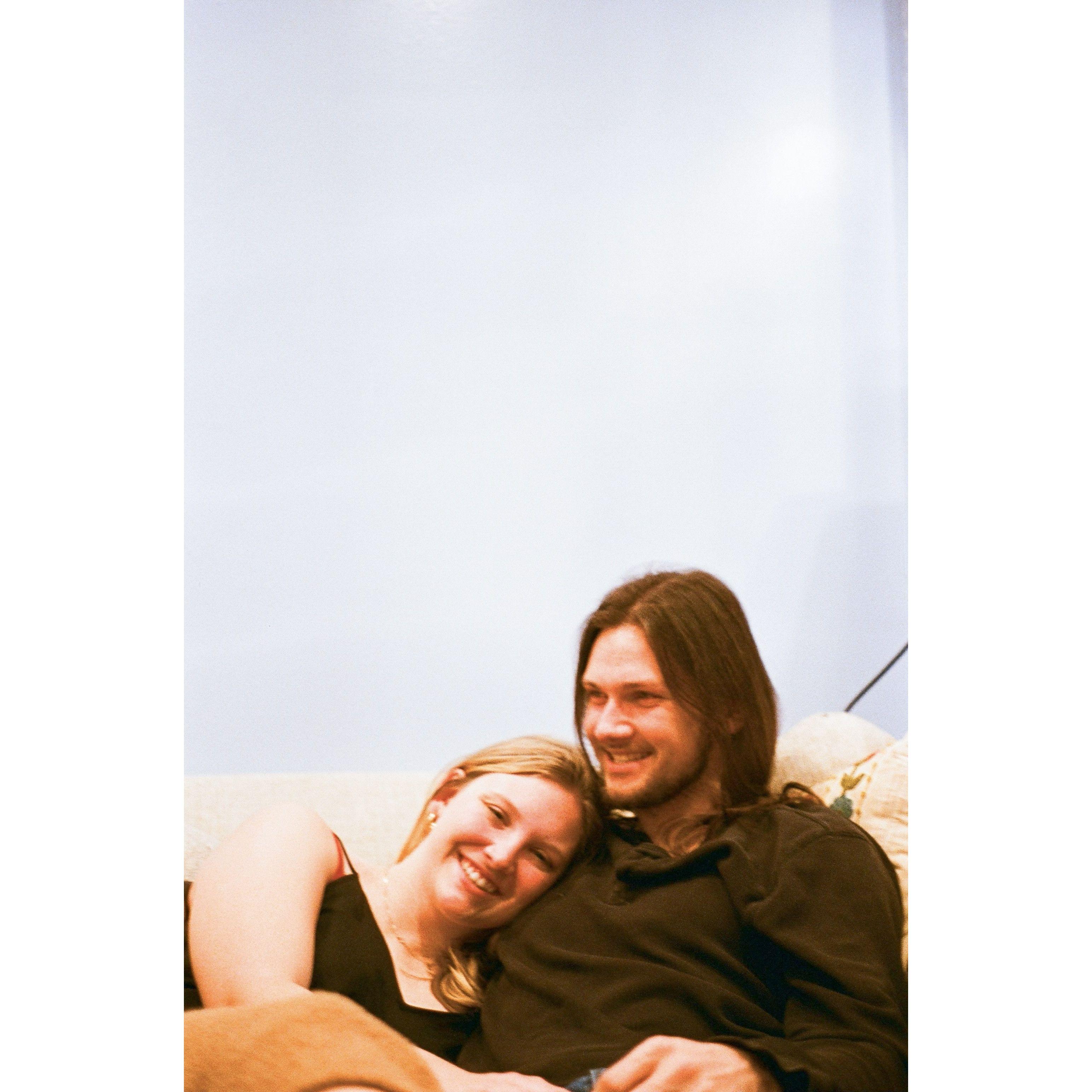 Jan 2023. Andy and Abby in OKC, film pic by Graham <3