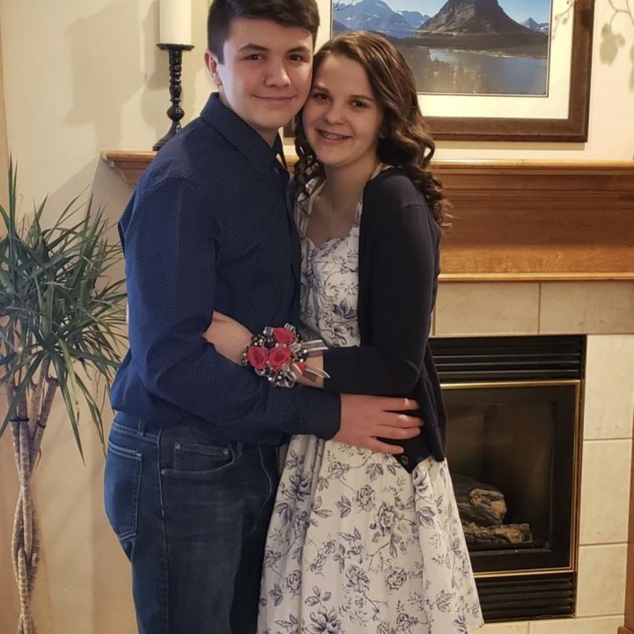 Our First high school dance