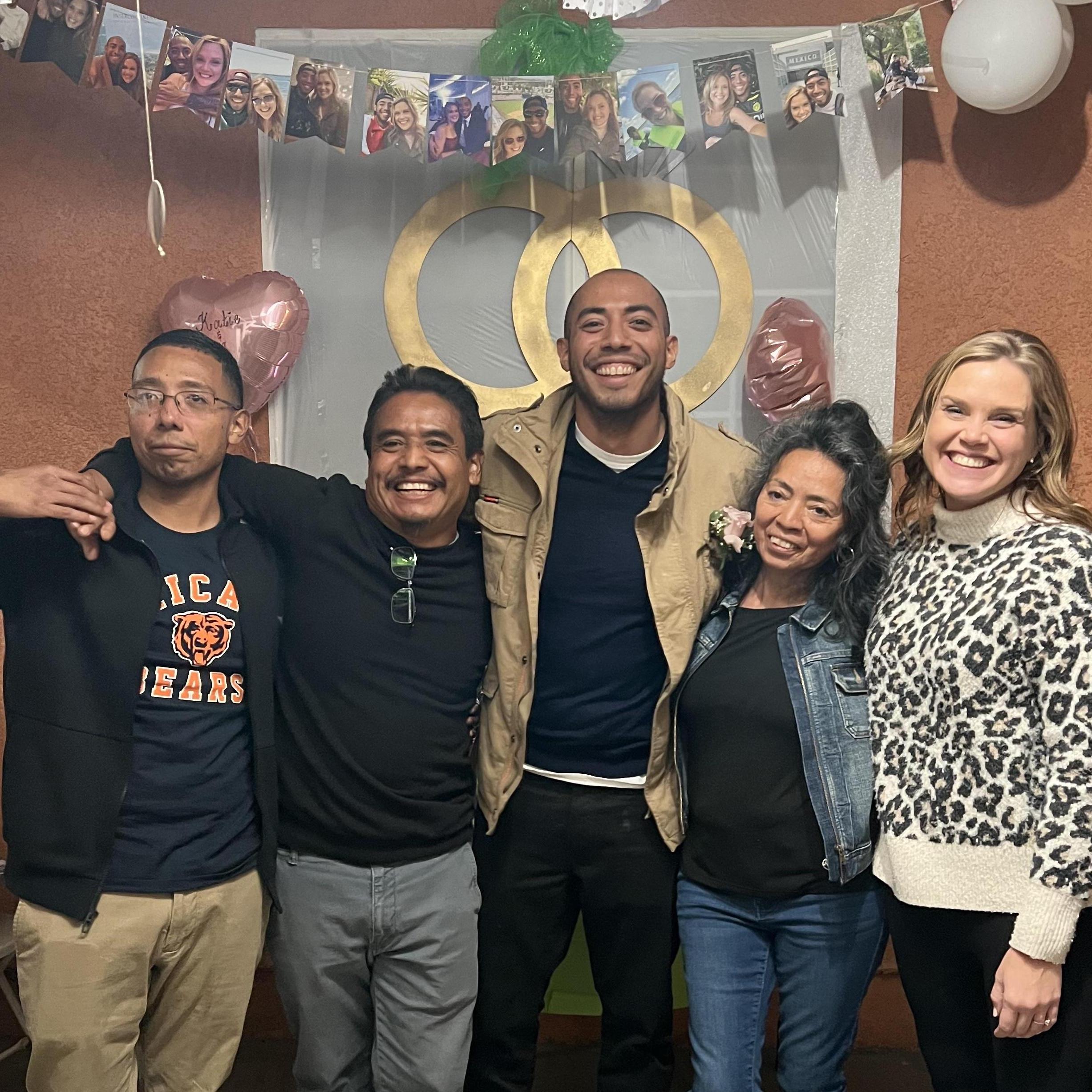 La familia De Los Santos