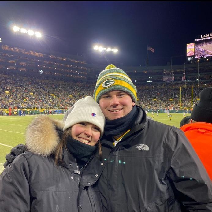 First packers game in Lambeau!