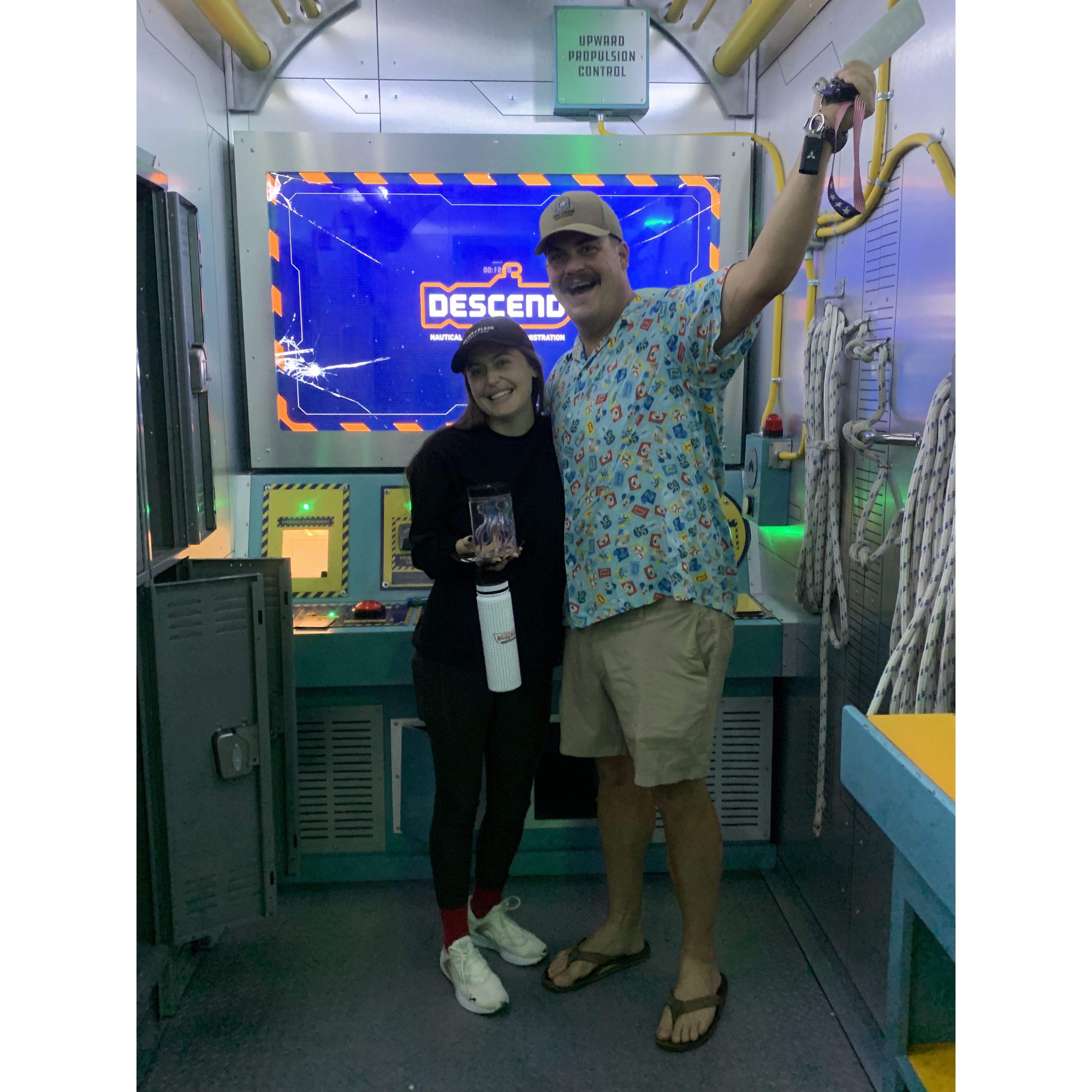 Escape rooms, Molly loves getting out of the rooms Blake is in, as quick as possible