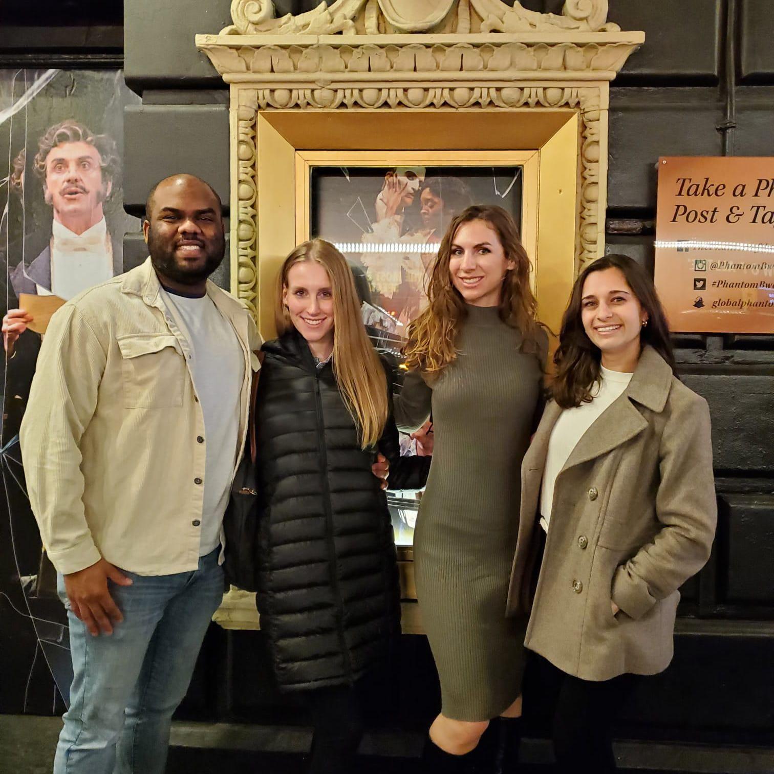 Phantom, NY NY (Leon, Atheanna, Em, Sasha)