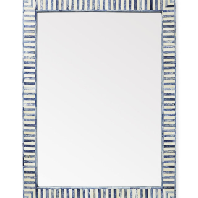 Bar Harbor Bone Inlay Mirror