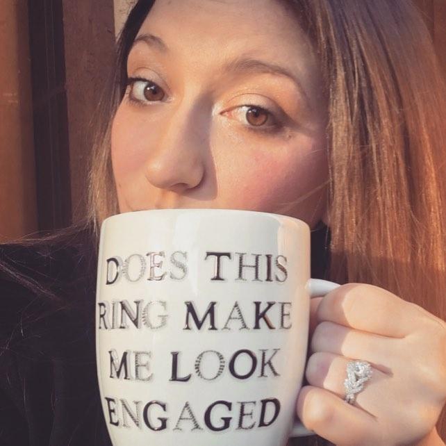 Their engagement announcement picture - April 2017