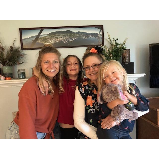 My sis and nieces <3