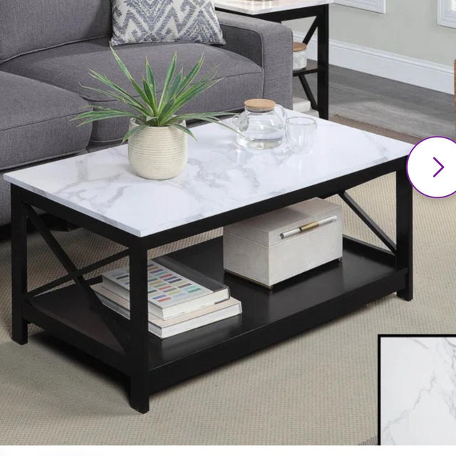 Beachcrest Home Darek 4 Legs Coffee Table with Storage | Wayfair
