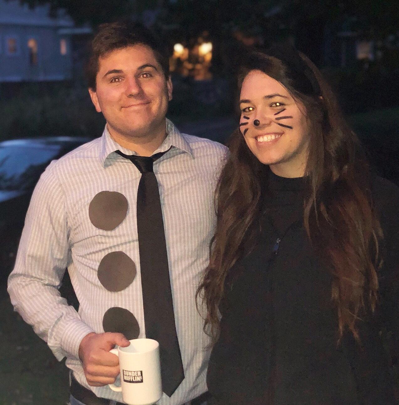 Halloween 2018 As Jim & Pam