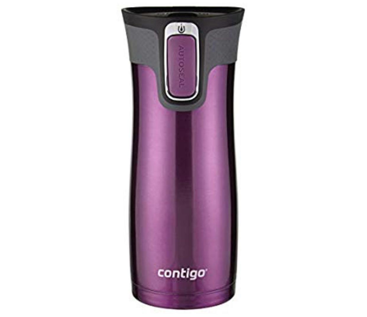 Contigo AUTOSEAL West Loop Stainless Steel Travel Mug , 16 oz., Black