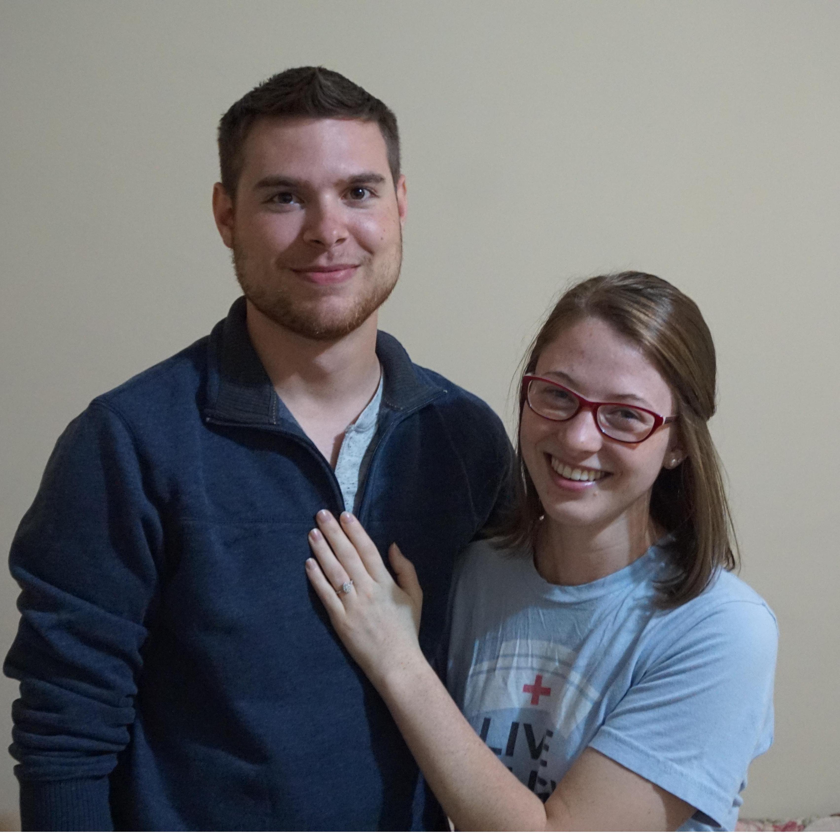When we got engaged in Ethiopia! May 2017
