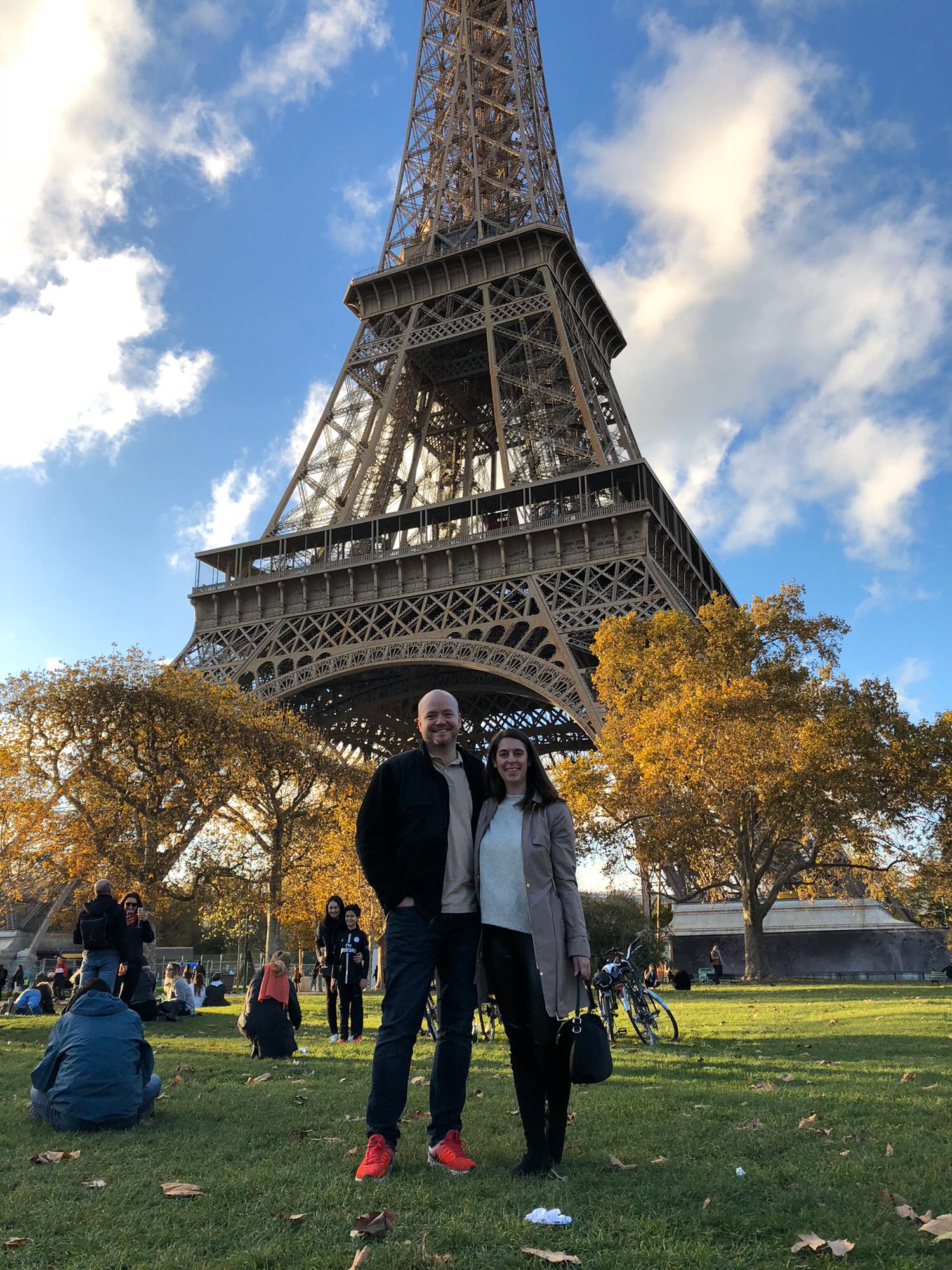 Eiffel Tower Paris Nov 2018